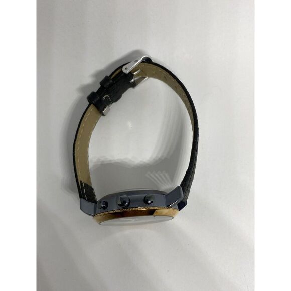 Fossil Saide FTW5081 Women's Black Leather Analog Dial Hybrid Smartwatch VK538 - Picture 8 of 12